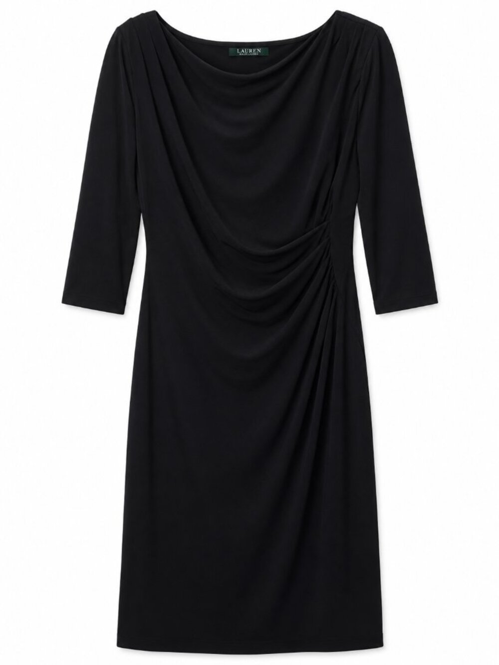 3/4 Sleeve Navy Blue dress